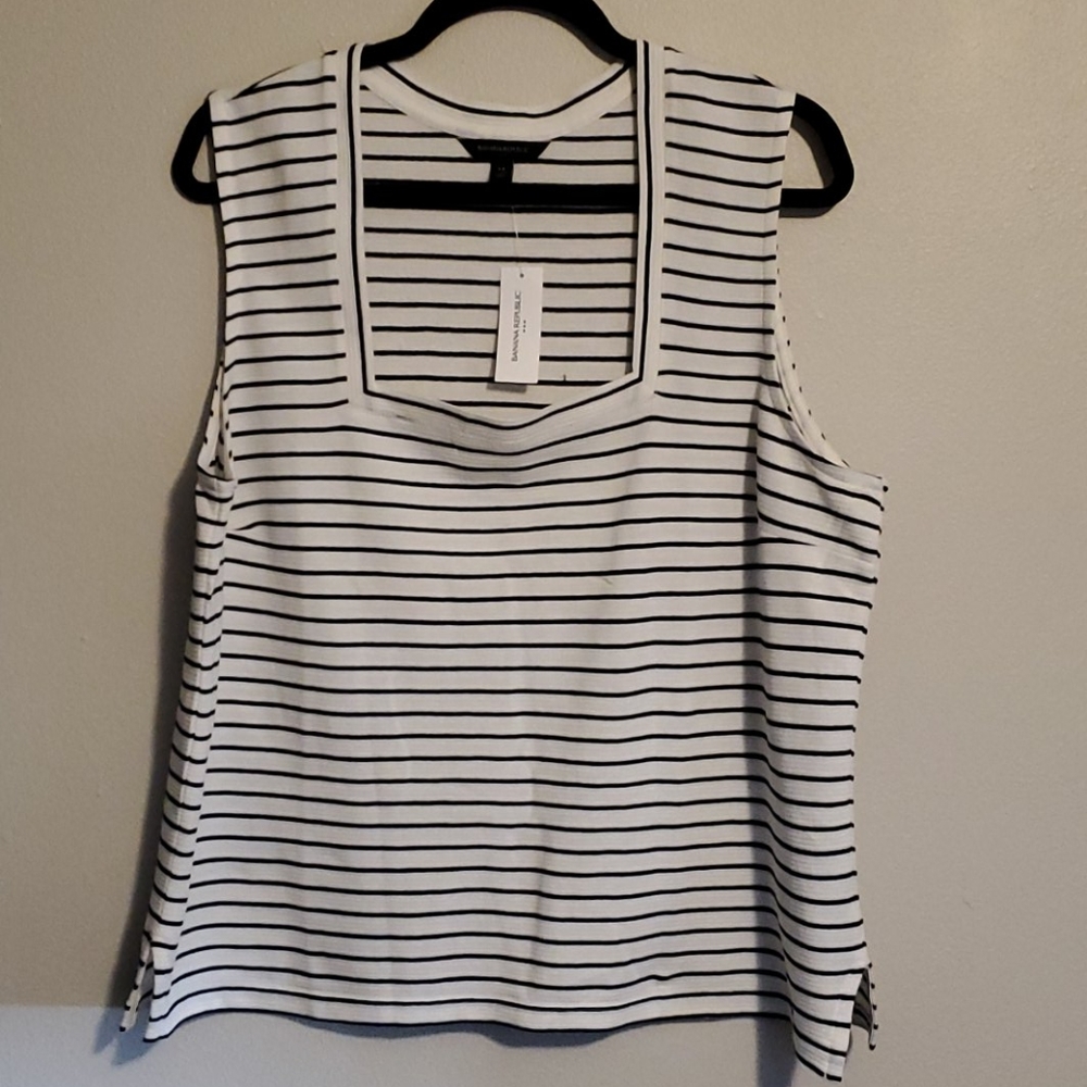 Women's striped tank